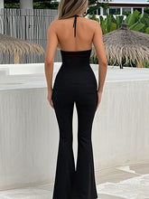 Elegance Backless Slim Halter Jumpsuit